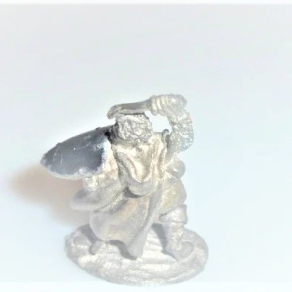 LEAD FIGURE Stamped #14 With Something Else Dungeon & Dragons Knight Warrior Wiz - Picture 4 of 6
